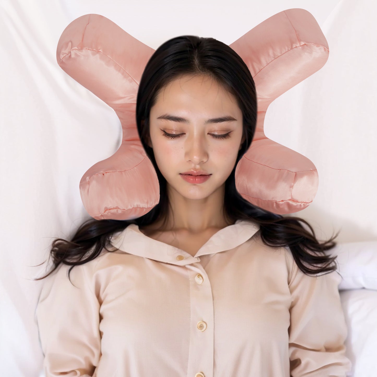 Pillow Face Pillow Beauty Pillow Side Sleeper Pillow, Massage Pillow Face Down, Anti-Wrinkle Massage Pillow For Sleeping Face Down