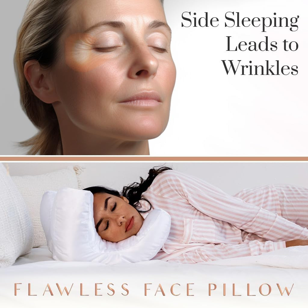 Pillow Face Pillow Beauty Pillow Side Sleeper Pillow, Massage Pillow Face Down, Anti-Wrinkle Massage Pillow For Sleeping Face Down